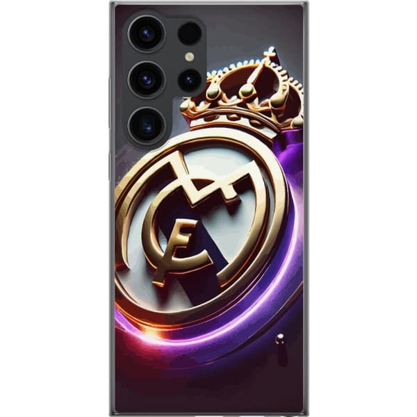 Samsung Galaxy S24 Ultra Gennemsigtig cover Real Madrid CF