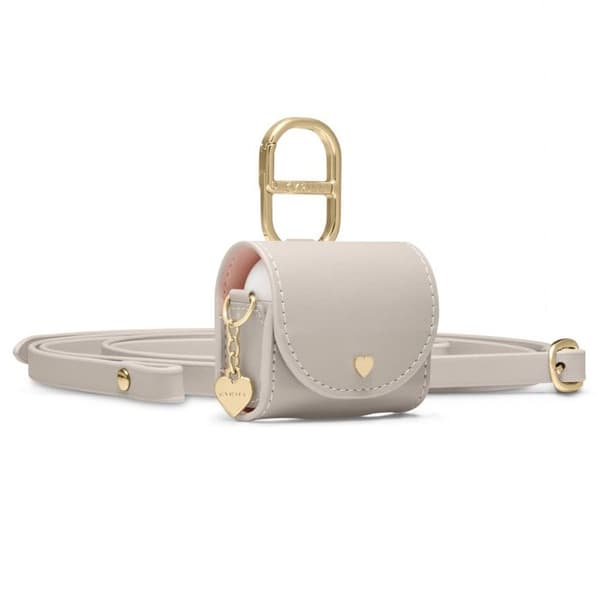 Coque för AirPods 4 - Spigen Cyrill Mini Bag - Mörk Beige