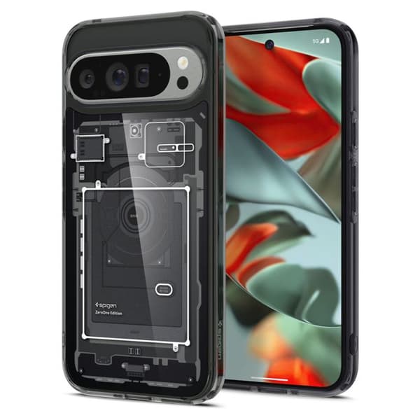 Coque för Google Pixel 9 Pro XL - Spigen Ultra Hybrid Zero One - Matt svart