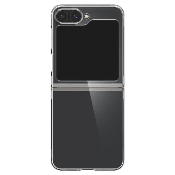 Skyddshölje - SPIGEN - Galaxy Z Flip6 - Kristallklar - Semi-stel - Elegant