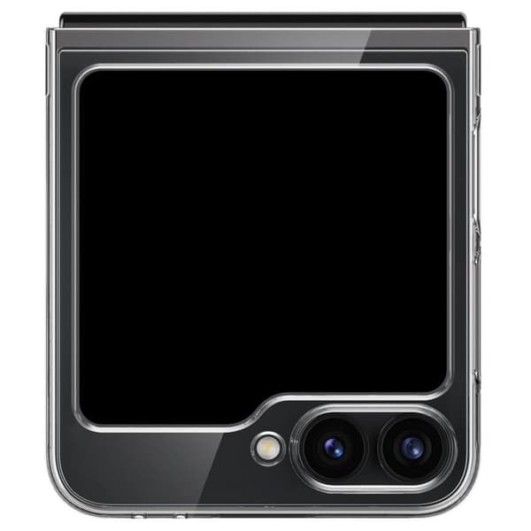 Skyddshölje - SPIGEN - Galaxy Z Flip6 - Kristallklar - Semi-stel - Elegant