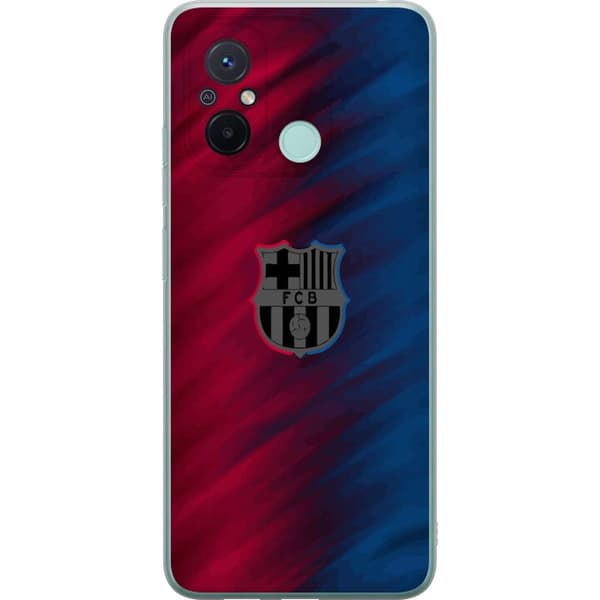 Xiaomi Redmi 12C Läpinäkyvä kuori FC Barcelona