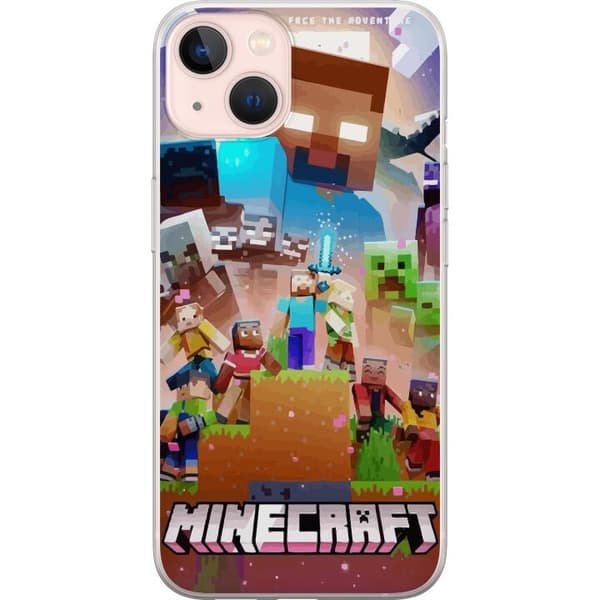 Apple iPhone 13 Gennemsigtig cover Minecraft