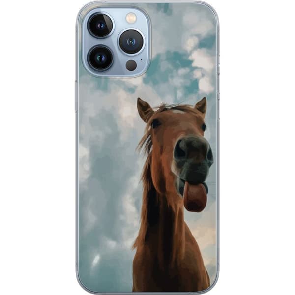 Apple iPhone 13 Pro Max Gennemsigtig cover Hest
