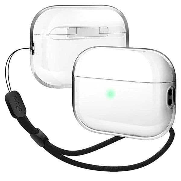 Transparent Elago-fodral med nylonrem för AirPods Pro 2 transparent