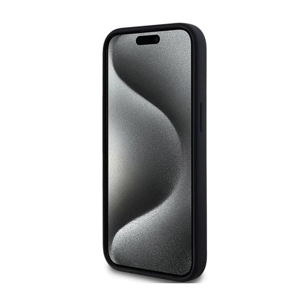 Telefonfodral - Karl Lagerfeld - Choupette Head MagSafe - Mjuk silikon - Svart - iPhone 15/14 Plus