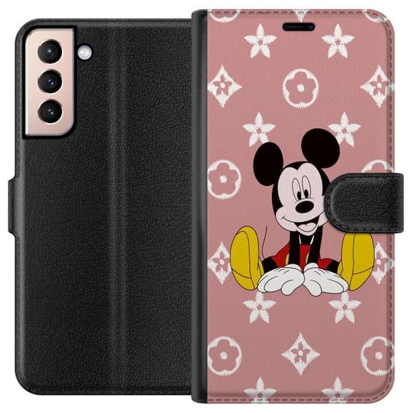 Samsung Galaxy S21 Lommeboketui Mickey Mouse
