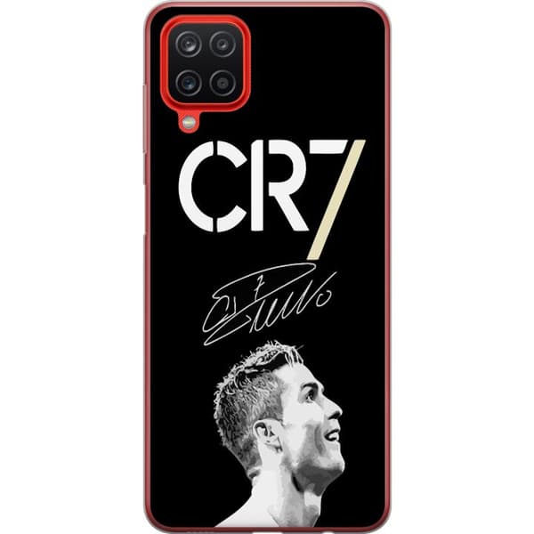 Samsung Galaxy A12 Genomskinligt Skal CR7 Ronaldo