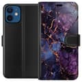 Miniatyrbilde 1 av 3: Apple iPhone 12 mini Lommeboketui Marmor Blå Lilla