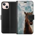 Miniatyrbillede 1 af 3: Apple iPhone 13 Tegnebogsetui Hest