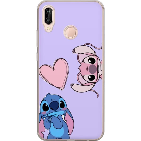 Huawei P20 lite Genomskinligt Skal stitch vs stich