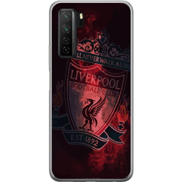 Huawei P40 lite 5G Läpinäkyvä kuori Liverpool