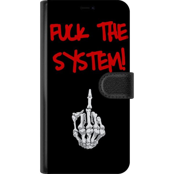 OnePlus 8T Plånboksfodral Fuck System