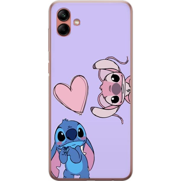 Samsung Galaxy A04 Genomskinligt Skal stitch vs stich
