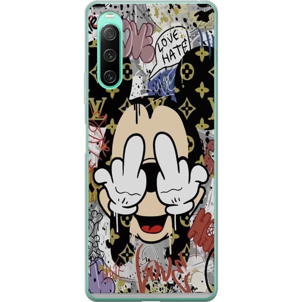 Sony Xperia 10 IV Genomskinligt Skal Mickey Mouse