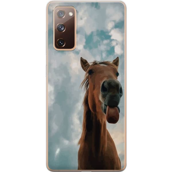 Samsung Galaxy S20 FE Genomskinligt Skal Häst
