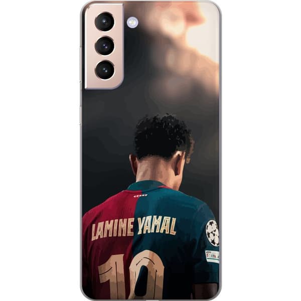 Samsung Galaxy S21 Genomskinligt Skal Lamine Yamal