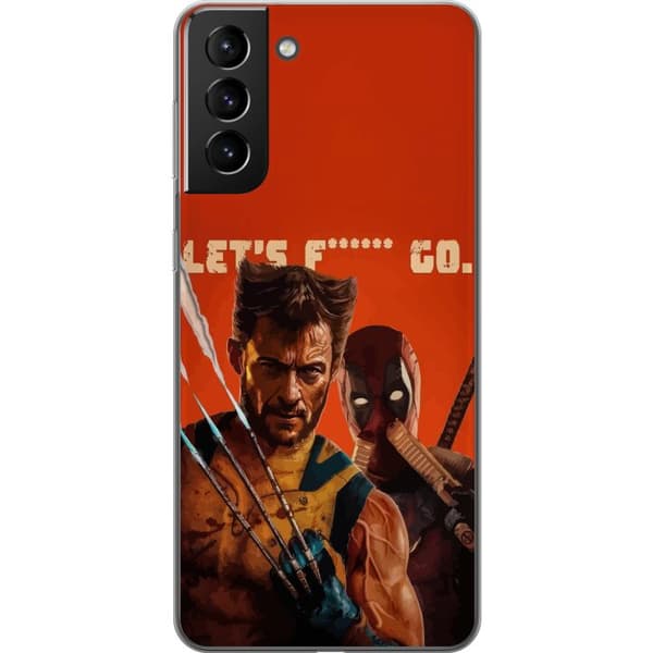 Samsung Galaxy S21+ 5G Gennemsigtig cover Deadpool & Wolverine