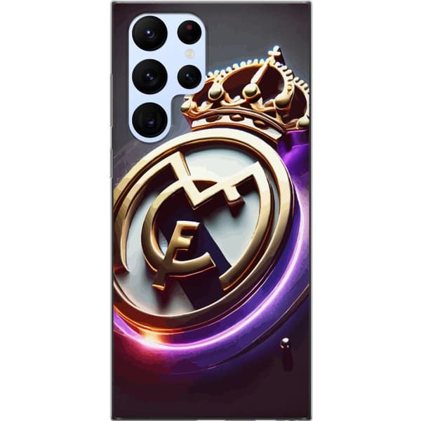Samsung Galaxy S22 Ultra 5G Gennemsigtig cover Real Madrid CF
