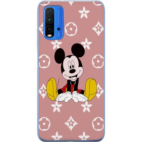 Xiaomi Redmi 9T Gennemsigtig cover Mickey Mouse