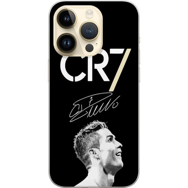Apple iPhone 14 Pro Gennemsigtig cover CR7 Ronaldo