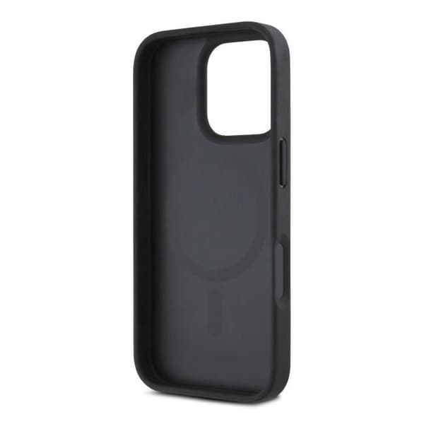 Coque bak för iPhone 16 Pro Kompatibel med MagSafe DKNY Svart