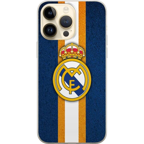 Apple iPhone 14 Pro Max Gennemsigtig cover Real Madrid CF