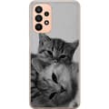 Miniatyrbillede 1 af 3: Samsung Galaxy A23 Gennemsigtig cover Kat Hjerte