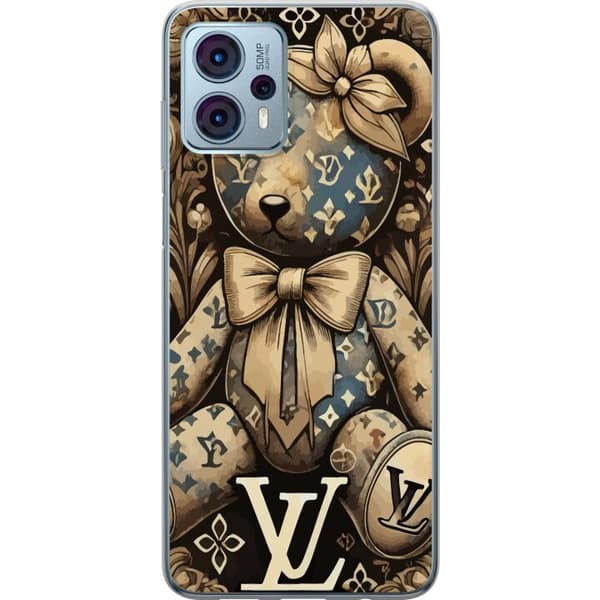 Motorola Moto G23 Gennemsigtig cover LV Teddy