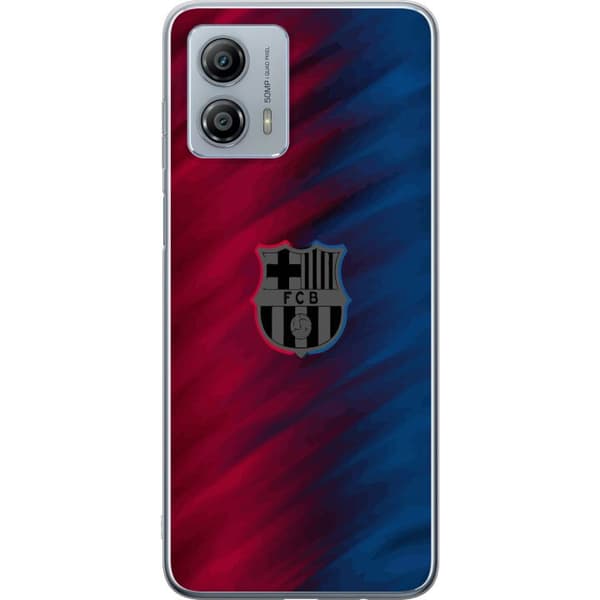 Motorola Moto G53 Läpinäkyvä kuori FC Barcelona