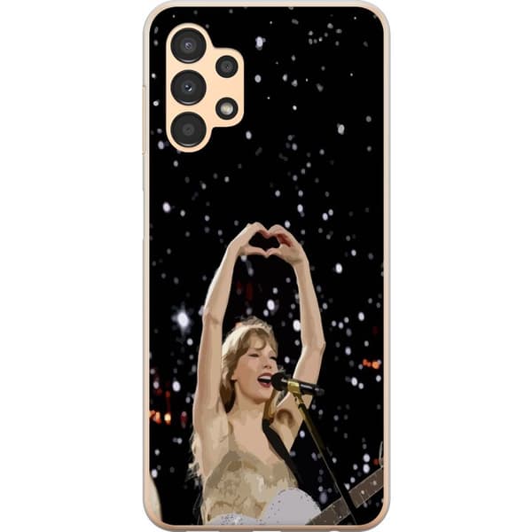 Samsung Galaxy A13 Genomskinligt Skal Taylor Swift