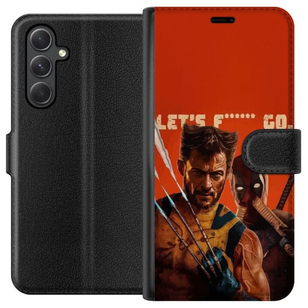 Samsung Galaxy A25 Lommeboketui Deadpool & Wolverine