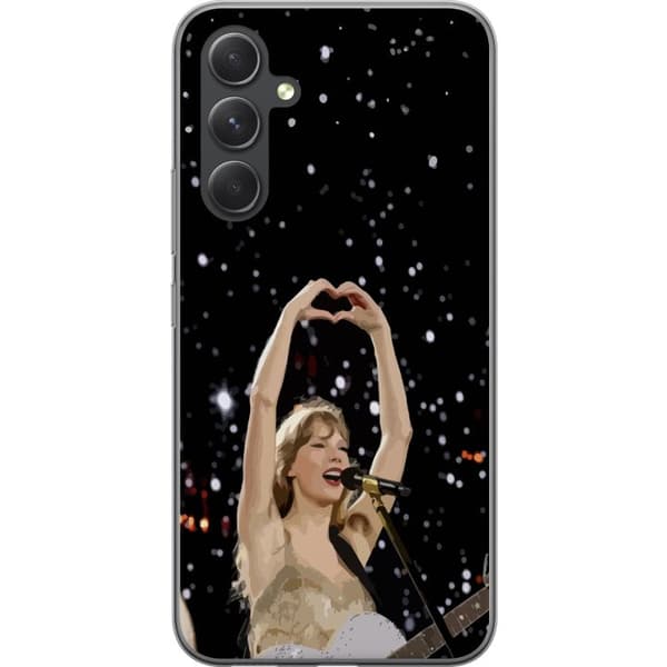 Samsung Galaxy S24+ Gjennomsiktig deksel Taylor Swift