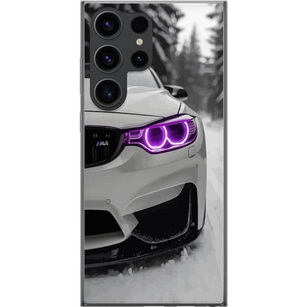 Samsung Galaxy S24 Ultra Genomskinligt Skal BMW