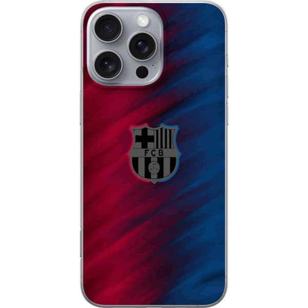 Apple iPhone 16 Pro Max Gjennomsiktig deksel FC Barcelona