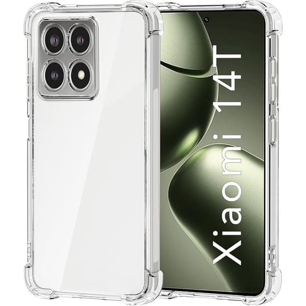 Xiaomi 14T Stöttåligt Skal med Förstärkta Hörn