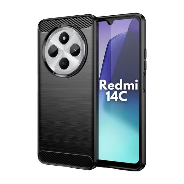 Redmi 14C Stöttåligt Skal SlimCarbon
