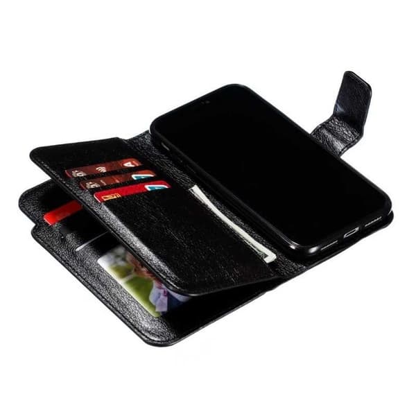 iPhone 12 / 12 Pro Praktisk Plånboksfodral med 12-Fack Array V4