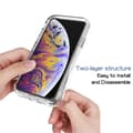 Miniatyrbild 4 av 5: iPhone X / XS Heltäckande Premium 3D Skal 3in1 ThreeSixty Clear