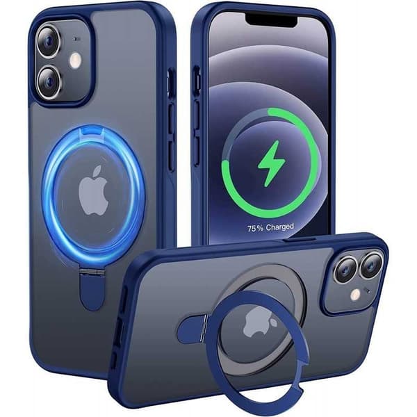 iPhone 16 Pro Max Stöttåligt Magsafe Skal med Kickstand Nordcell™ - Svart
