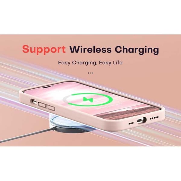 3in1 Gummibelagt Stilrent Skal iPhone 16 Pro Max - Rosa