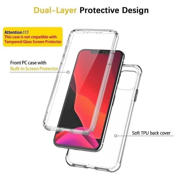 360° Heltäckande & Stötdämpande Skal iPhone 16 Pro Max