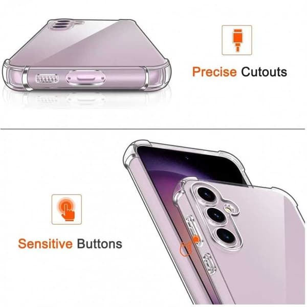 Samsung S24 FE Stöttåligt Skal med Förstärkta Hörn
