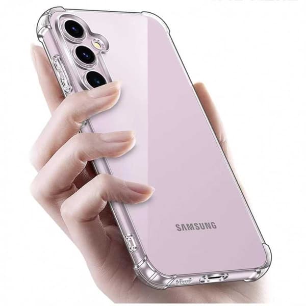 Samsung S24 FE Stöttåligt Skal med Förstärkta Hörn