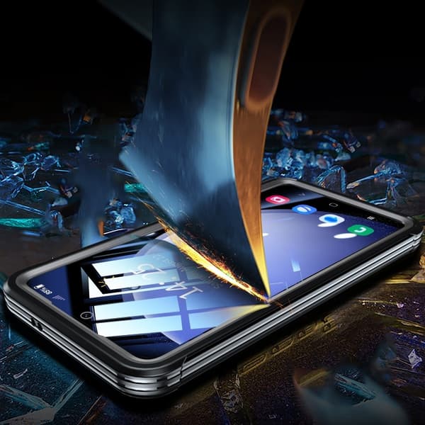 Samsung S24 FE Heltäckande Magsafe Premium 3D Skal 3in1 ThreeSixty