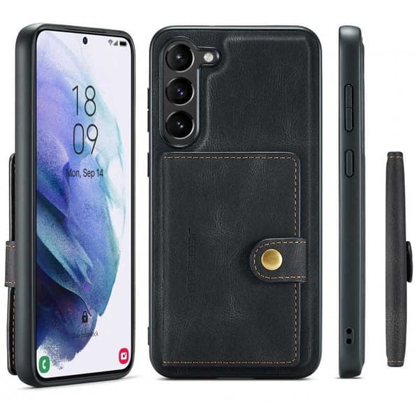 Samsung S24 FE Stöttåligt Skal med Magnetisk Korthållare JeeHood