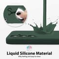 Miniatyrbild 3 av 6: Samsung S24 FE Gummibelagd Mattgrönt Skal Kameraskydd Liquid - Grön