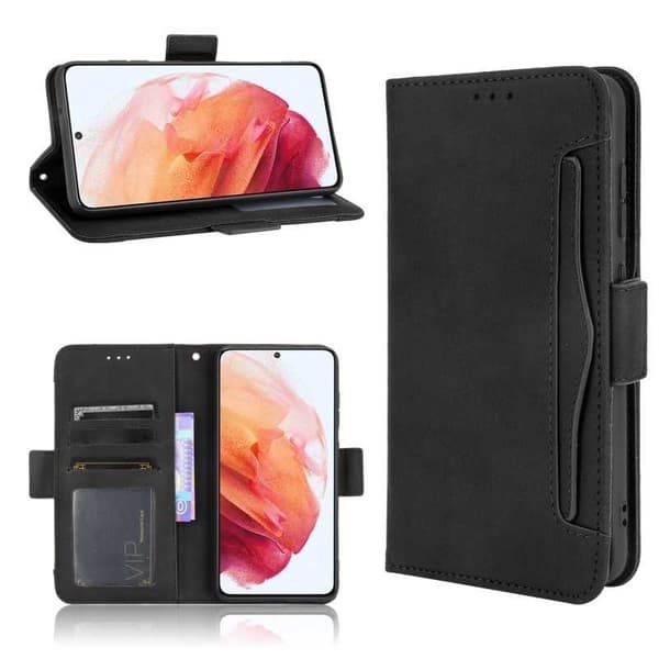 Samsung S24 FE Plånboksfodral PU-Läder 6-FACK Winston V3
