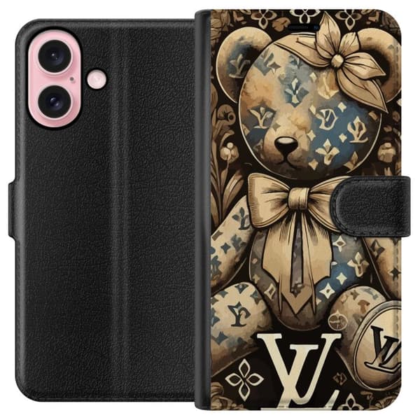 Apple iPhone 16 Lompakkokotelo LV Teddy