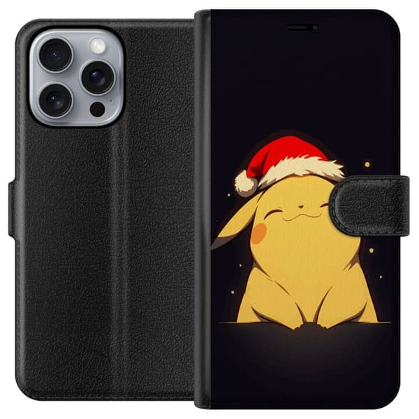 Apple iPhone 16 Pro Max Plånboksfodral Pikachu